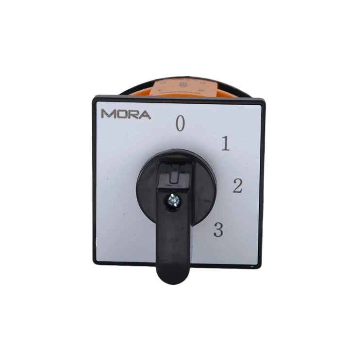 2 पोल चेंज-ओवर रोटरी स्विच