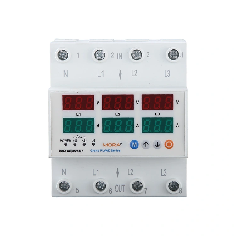 63ए 80ए 100ए वोल्टेज रक्षक