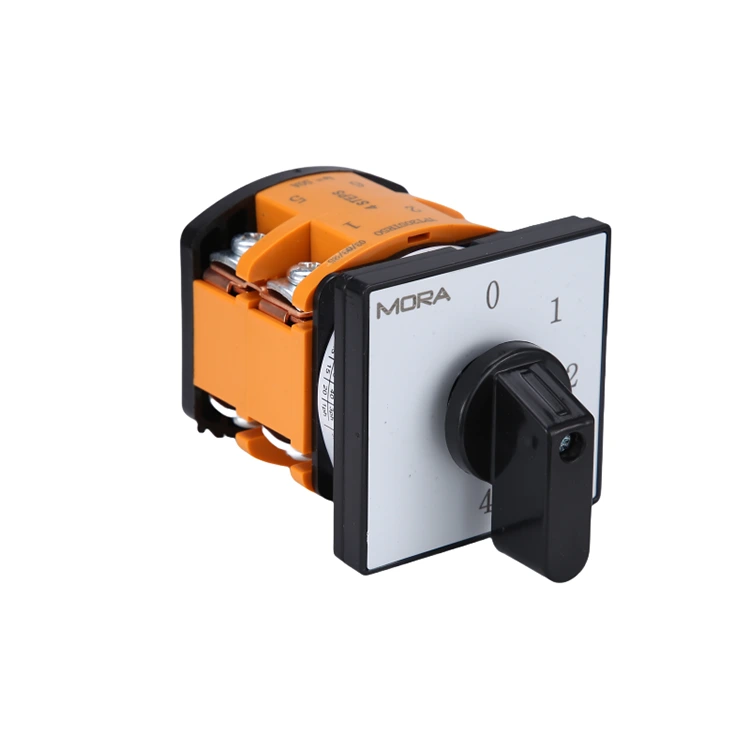 2 Pole Change-Over Rotary Switch